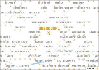 map of Oberdörfl