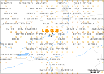 map of Oberdorf