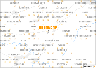 map of Oberdorf