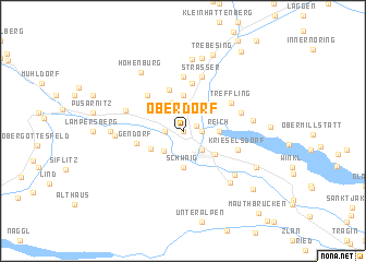 map of Oberdorf