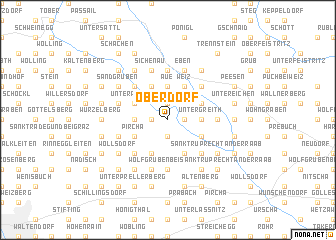 map of Oberdorf