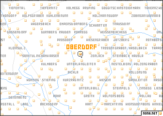 map of Oberdorf