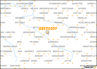 map of Oberdorf