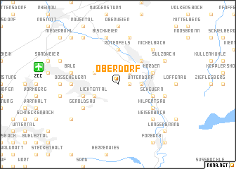 map of Oberdorf