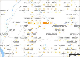 map of Oberdottingen