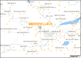 map of Obere Fellach