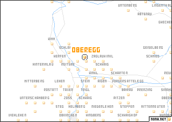 map of Oberegg