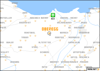 map of Oberegg