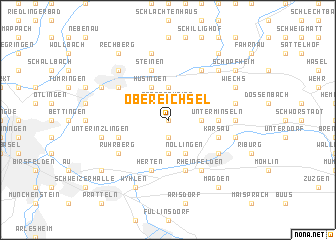 map of Obereichsel