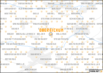 map of Ober Eickum