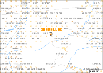 map of Oberelleg