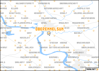 map of Oberemmelsum