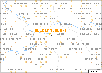 map of Oberemmendorf