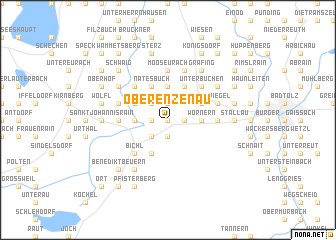 map of Oberenzenau