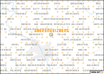 map of Oberer Weizberg