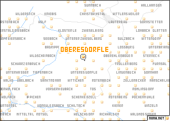map of Oberes Dörfle