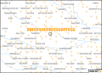 map of Oberes Herbersdorfegg