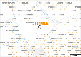 map of Oberfeld