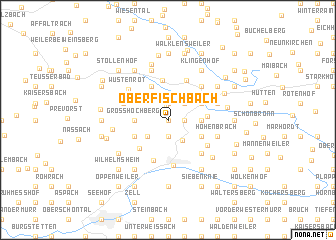 map of Oberfischbach