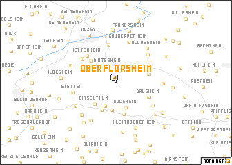 map of Ober-Flörsheim