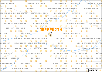 map of Oberfurth