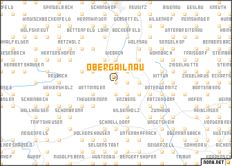 map of Obergailnau