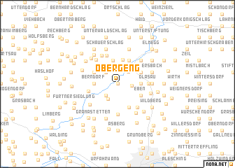map of Obergeng