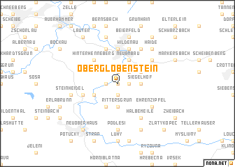 map of Oberglobenstein