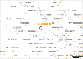 map of Obergraden