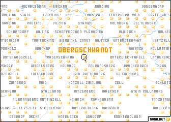 map of Obergschwandt