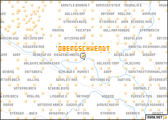 map of Obergschwendt