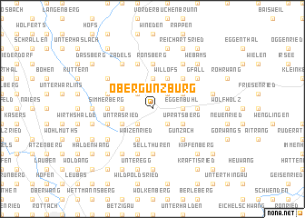 map of Obergünzburg