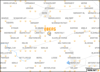 map of Oberg