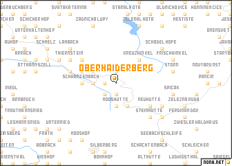 map of Oberhaiderberg