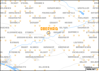 map of Oberhaid