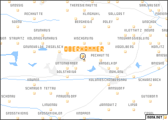 map of Oberhammer