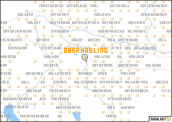 map of Oberhasling