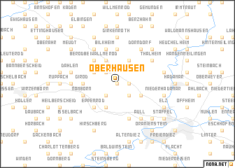 map of Oberhausen