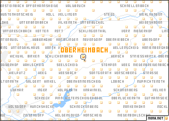 map of Oberheimbach