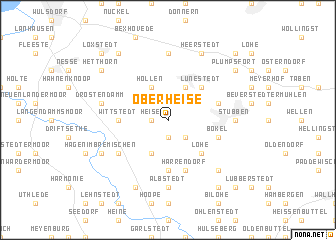 map of Oberheise