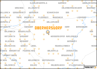 map of Oberhersdorf