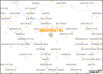 map of Oberheutal