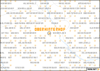 map of Oberhinterhof