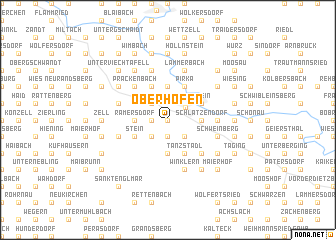 map of Oberhofen