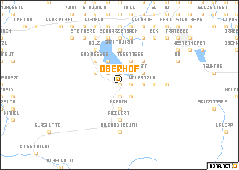 map of Oberhof