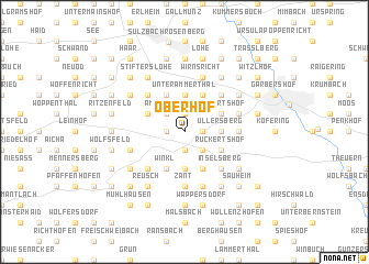 map of Oberhof