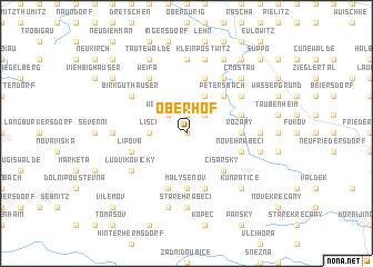 map of Oberhof