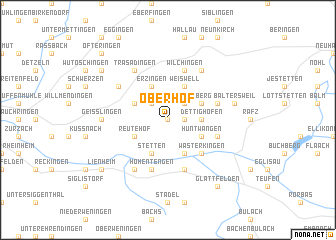 map of Oberhof