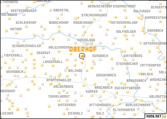 map of Oberhof