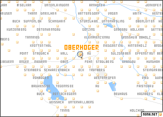 map of Oberhöger